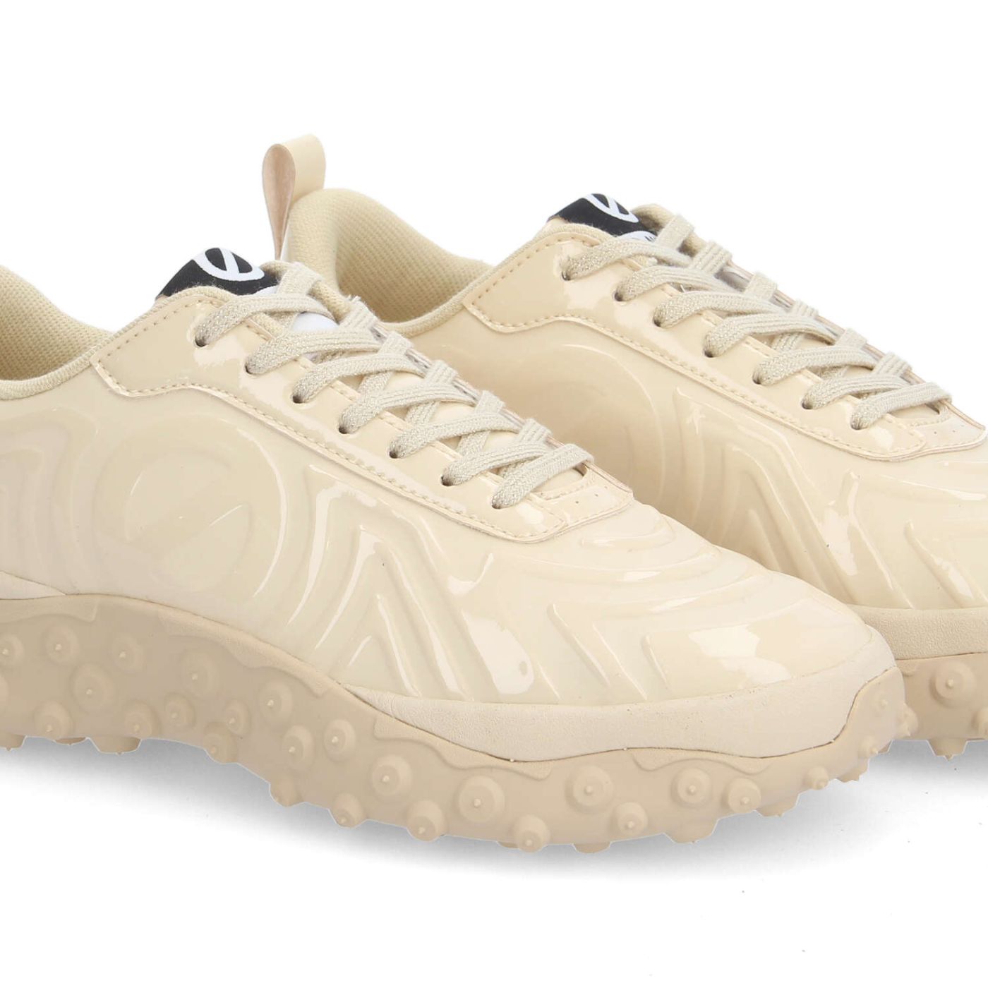 ONDA LACES W - SOFT/PATENT - BEIGE